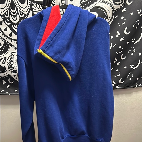 Warner Bros Blue Supergirl Graphic Hoodie - Picture 3 of 3